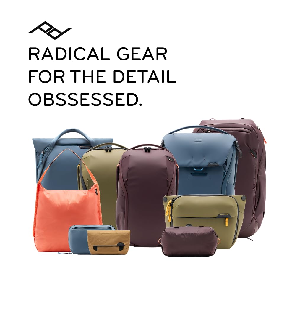 Peak Design Everyday Backpack Zip 15L, Eclipse, 270-Degree Zip, Dual Side Pockets, FlexFold Dividers, Fits 15" Laptop, For Camera Carry, Daily Commutes or Travel, Versatile Backpack for Men and Women - Image 9