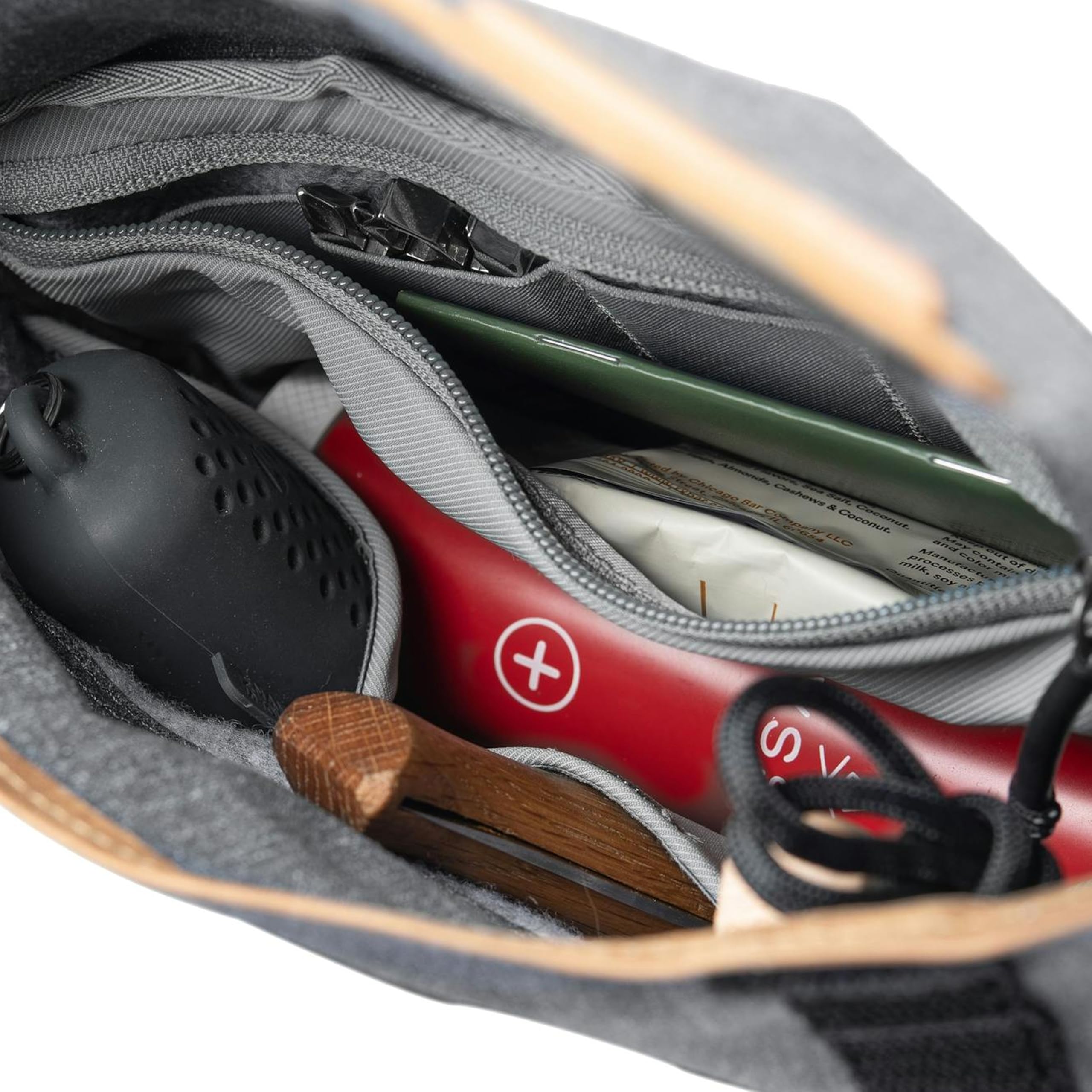 Peak Design Field Pouch V2, Charcoal, 2-in-1 Organizer and Sling Bag, Adjustable Shoulder Strap and Integrated Belt Loops, Weatherproof Nylon Canvas, Organizer Pouch or Carry Bag for Men and Women - Image 4