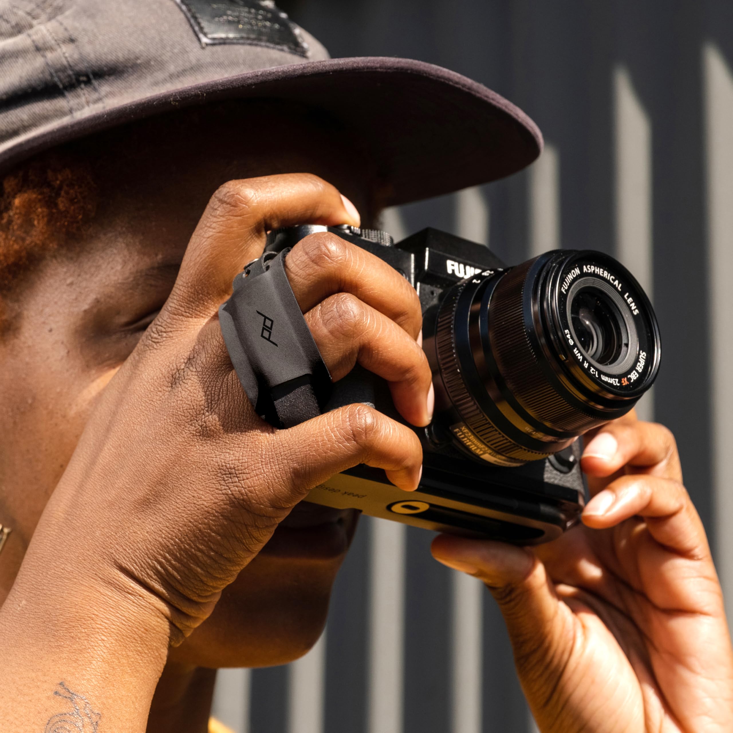 Peak Design Micro Clutch I-Plate Camera Hand Strap, For Mirrorless Cameras, Low-Profile Finger Loop, Battery Access, ARCA-Compatible Baseplate, Secure and Comfortable, Camera Straps for Photographers - Image 7