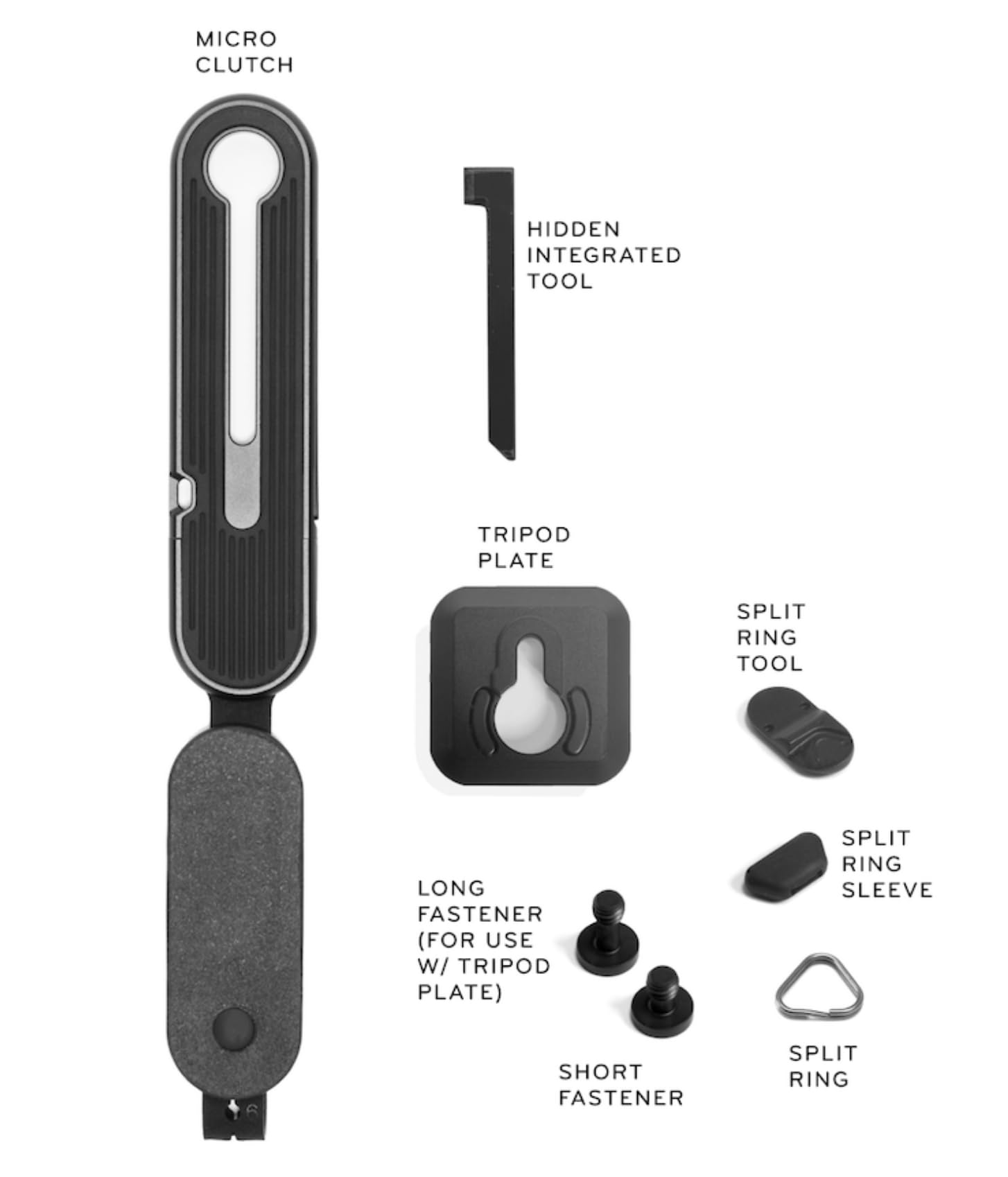 Peak Design Micro Clutch I-Plate Camera Hand Strap, For Mirrorless Cameras, Low-Profile Finger Loop, Battery Access, ARCA-Compatible Baseplate, Secure and Comfortable, Camera Straps for Photographers - Image 9