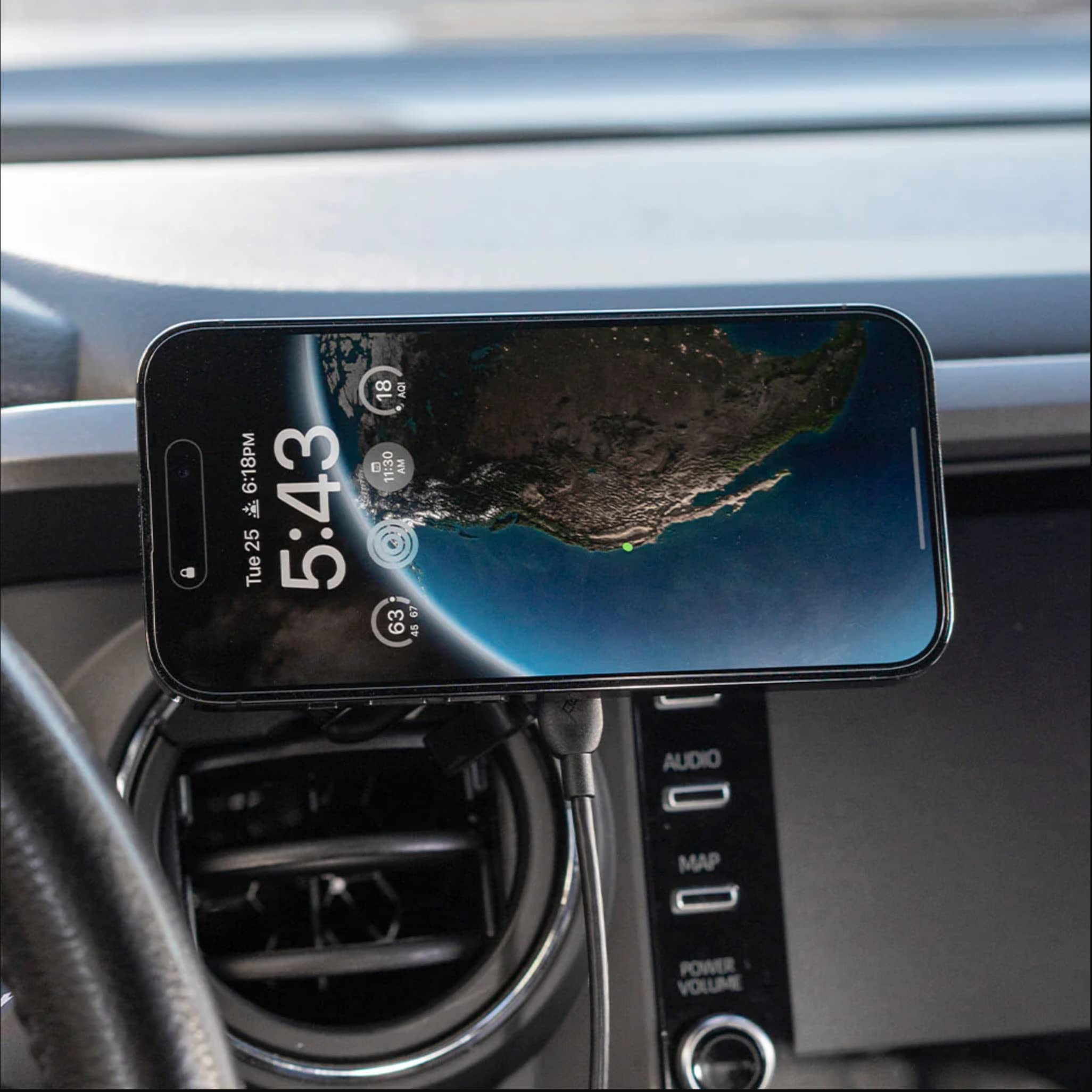 Peak Design Mobile Ball Mount Adapter, Qi1 Wireless Charging, Magnetic Mounting Technology, MagSafe Compatible, Works with 1" Ball-and-Socket Phone Mount for Car, Truck, Plane and More - Image 8