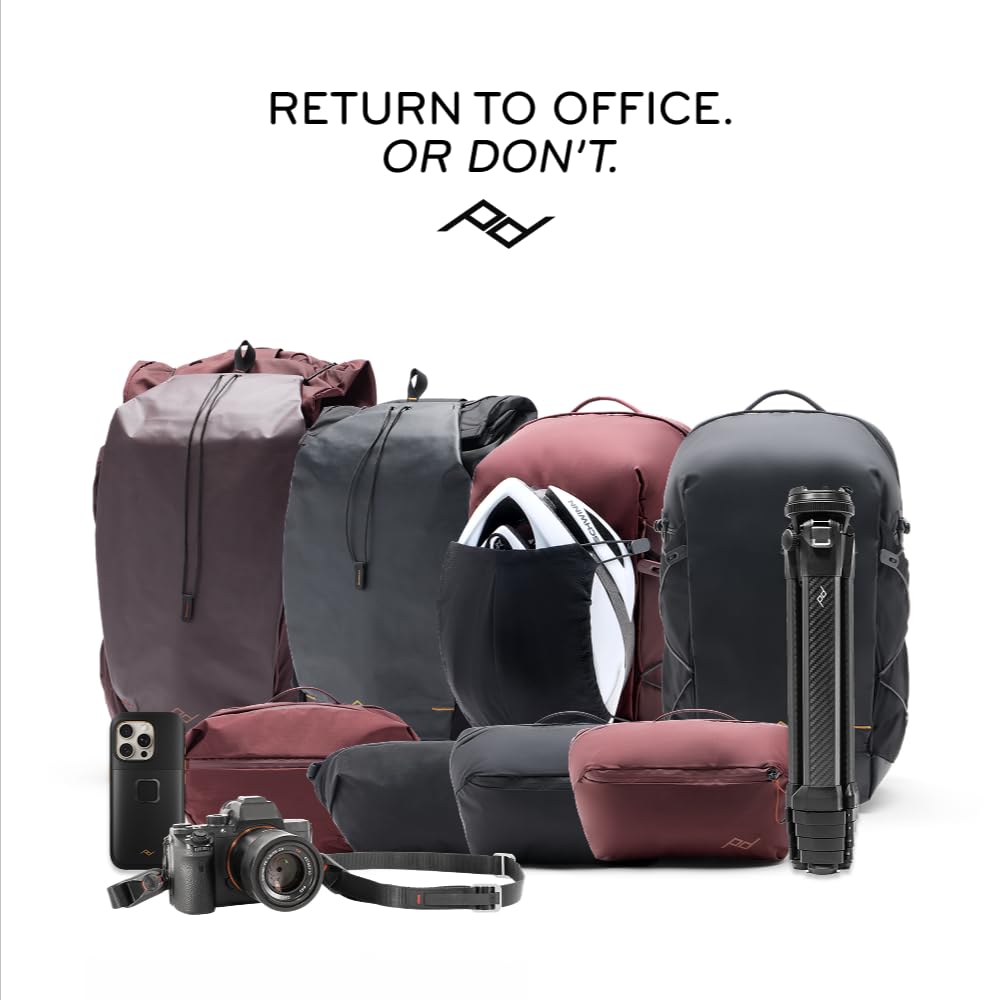 Peak Design Outdoor Backpack 18L, Eclipse, Compact & Lightweight Frameless Daypack, 270-Degree Rear Zip, Ideal for Day Hikes, Hydration, Camera Carry & Commuting, Versatile Backpack for Men and Women - Image 8