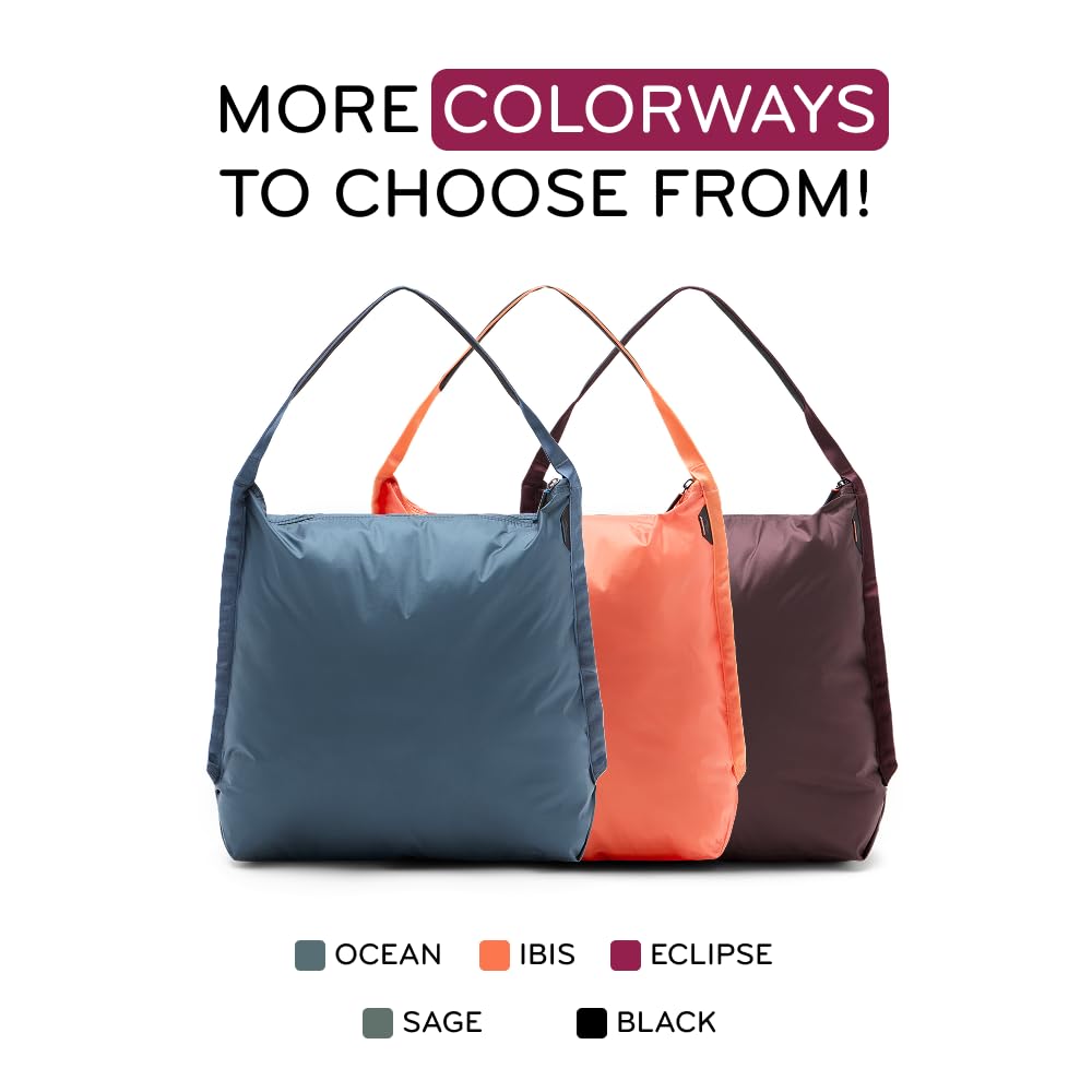 Peak Design Packable Tote, Zippable Ultralight Carry-All, Self-Healing Ripstop Shell, Weather-Resistant Stowable Bag - Image 6