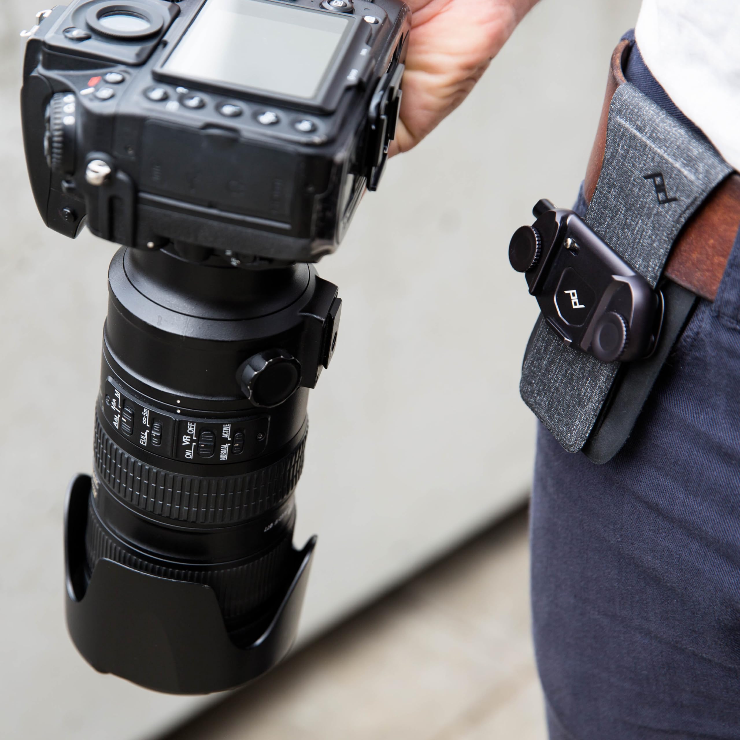 Peak Design Pro Pad V2, Charcoal, Enhanced Comfort and Stability for Capture Camera Clip, Holds DSLR, Compact and Point and Shoot Bodies, Attaches to Backpack Straps and Belts, Weatherproof EVA Foam - Image 4