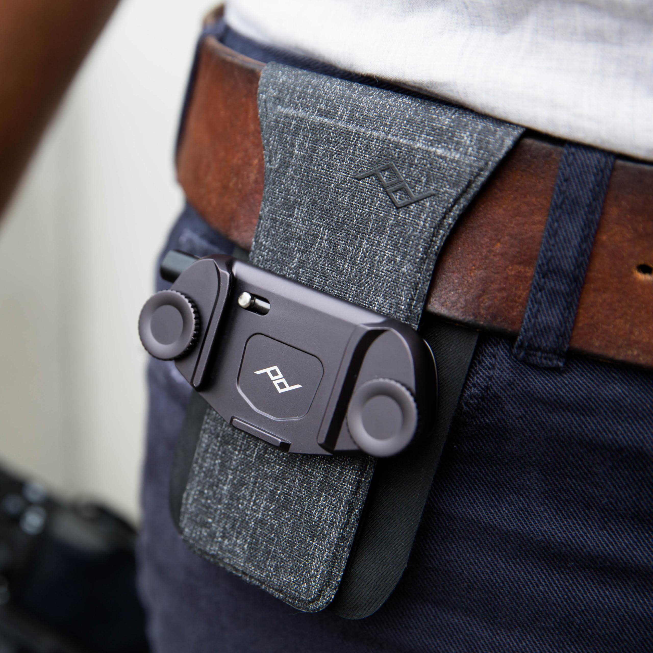 Peak Design Pro Pad V2, Charcoal, Enhanced Comfort and Stability for Capture Camera Clip, Holds DSLR, Compact and Point and Shoot Bodies, Attaches to Backpack Straps and Belts, Weatherproof EVA Foam - Image 5