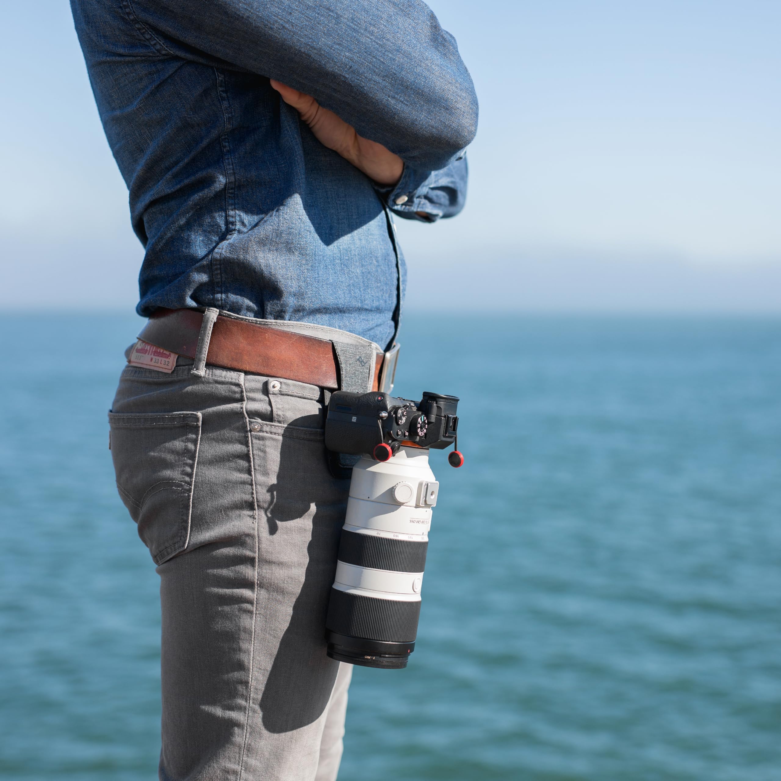 Peak Design Pro Pad V2, Charcoal, Enhanced Comfort and Stability for Capture Camera Clip, Holds DSLR, Compact and Point and Shoot Bodies, Attaches to Backpack Straps and Belts, Weatherproof EVA Foam - Image 7