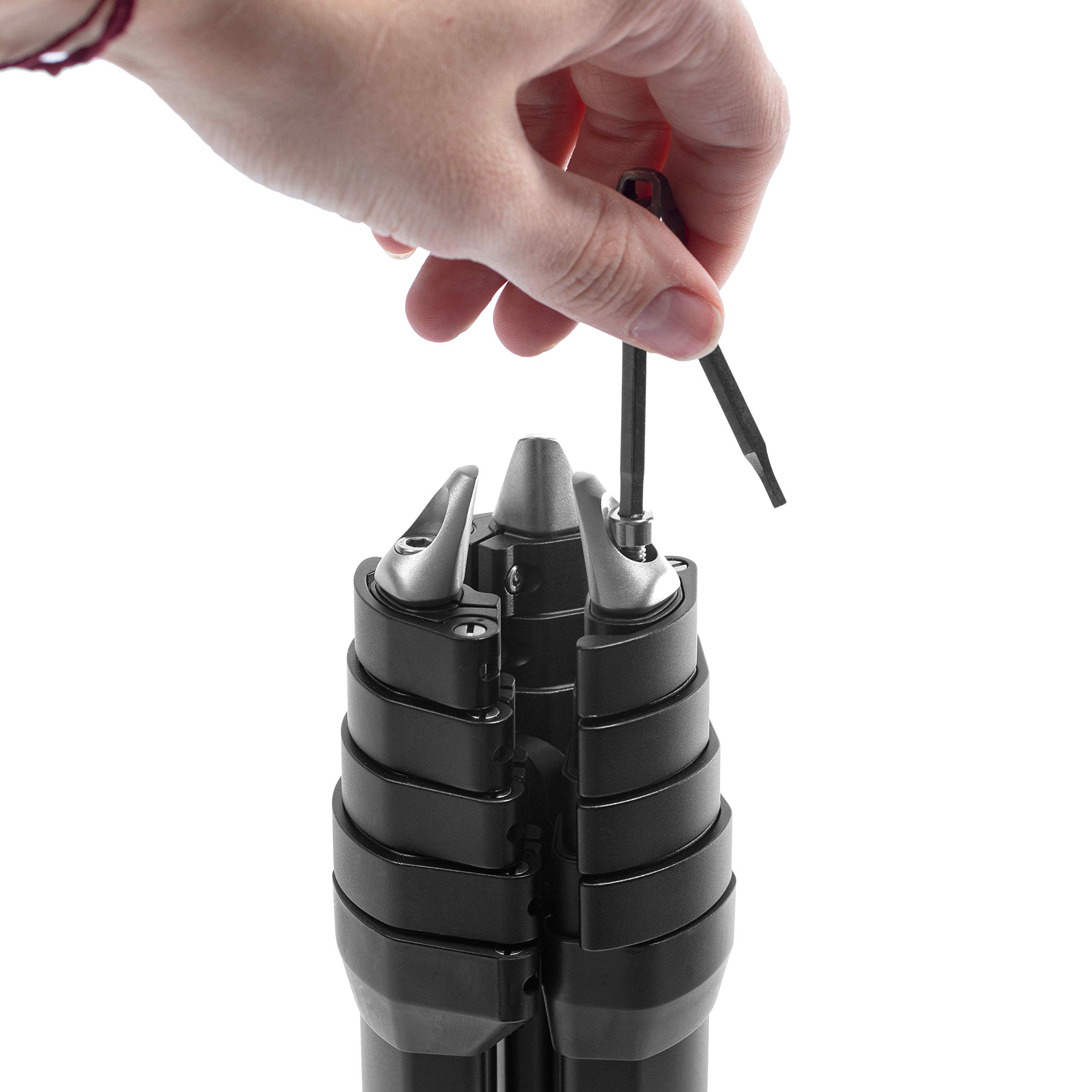 Peak Design Travel Tripod Spike Feet Set, Superior Stability on Slippery Terrain, Compatible with Carbon & Aluminum Models, Hex Wrench Included, Compact and Portable Travel Tripod for Camera and Phone - Image 5